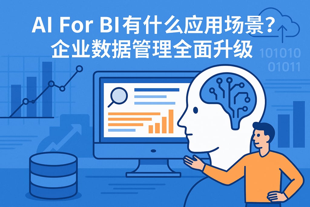 AI For BI有什么应用场景？企业数据管理全面升级